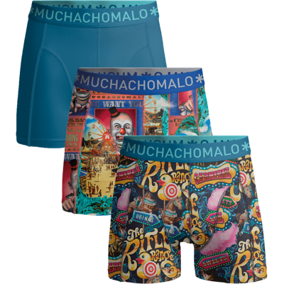 Muchachomalo Jongens Boxershorts - 3 Pack - Boys Onderbroeken 8-9J / 128-134cm Muchachomalo Jongens Boxershorts - 3 Pack - Boys Onderbroeken 8-9J / 128-134cm