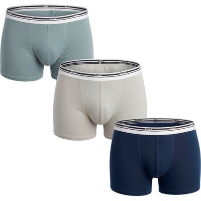 Dim Pakket van 3 Heren Boxers Katoen Kleuren D306XP L Dim Pakket van 3 Heren Boxers Katoen Kleuren D306XP L