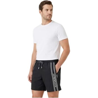 Emporio Armani herenbadpak met adelaarmotief L Emporio Armani herenbadpak met adelaarmotief L