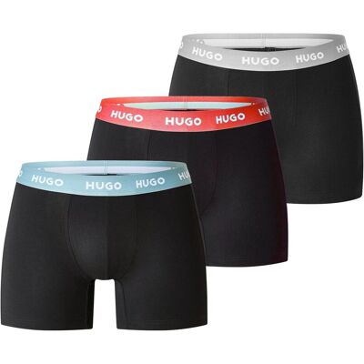 Men's Hugo Triple Pack Trunks in .Black XL Men's Hugo Triple Pack Trunks in .Black XL