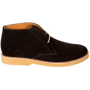 Hackett London Halfhoge herenschoen met rubberen zool HMS20444 41 Hackett London Halfhoge herenschoen met rubberen zool HMS20444 41
