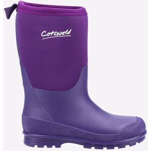 Cotswold Hilly Neoprene Tpr+neopreen Kinderen Paarse Regenlaarzen 33 Cotswold Hilly Neoprene Tpr+neopreen Kinderen Paarse Regenlaarzen 33
