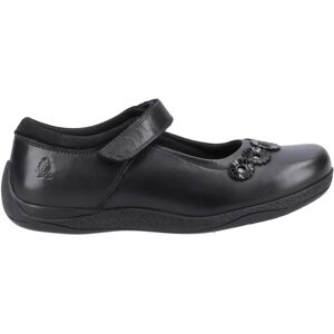 Hush Puppies Meisjes Christina Leren Schoolschoenen (Zwart) 18 Hush Puppies Meisjes Christina Leren Schoolschoenen (Zwart) 18