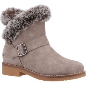 Hush Puppies Hannah Suède Dameslaarzen Taupe 37 Hush Puppies Hannah Suède Dameslaarzen Taupe 37