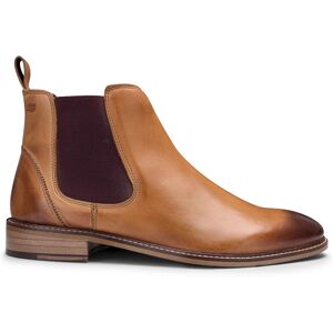 London Brogues Klassieke Chelsea-laarzen van bruin leer voor heren 40.5 London Brogues Klassieke Chelsea-laarzen van bruin leer voor heren 40.5