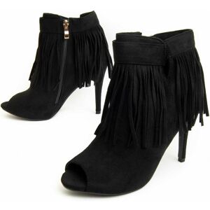 Montevita Heel Enkellaars Bottivita13 In Zwart 35 Montevita Heel Enkellaars Bottivita13 In Zwart 35