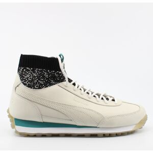 Puma Daily Paper Easy Rider Sock Beige Leer Heren Veterschoenen 364548 01 38 Puma Daily Paper Easy Rider Sock Beige Leer Heren Veterschoenen 364548 01 38
