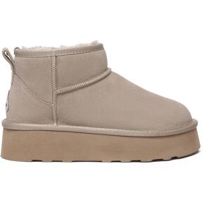 EverAU Australia EVER AU Ultra Mini-platformlaarzen voor dames-HERON 37 EverAU Australia EVER AU Ultra Mini-platformlaarzen voor dames-HERON 37