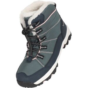 Mountain Warehouse Comet Waterdichte Sneeuwlaarzen voor Kinderen/Kinderen (Groen) 30 Mountain Warehouse Comet Waterdichte Sneeuwlaarzen voor Kinderen/Kinderen (Groen) 30