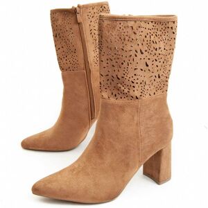 Montevita Heel Boot Bereta In Bruin 36 Montevita Heel Boot Bereta In Bruin 36