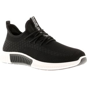 Crosshatch rideout heren sneakers zwart 44.5 Crosshatch rideout heren sneakers zwart 44.5