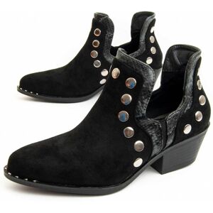 Montevita Heel Enkellaars Bottivita10 In Zwart 36 Montevita Heel Enkellaars Bottivita10 In Zwart 36