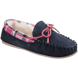 Cotswold Kilkenny Suède Dames Marineblauwe Pantoffels 37 Cotswold Kilkenny Suède Dames Marineblauwe Pantoffels 37