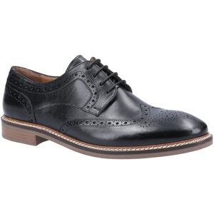 Hush Puppies Bryson Leren Heren Zwarte Brogues Schoenen 46 Hush Puppies Bryson Leren Heren Zwarte Brogues Schoenen 46