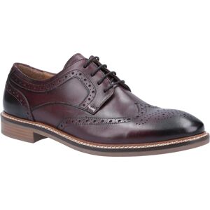 Hush Puppies Bryson Leren Heren Bordeaux Brogues Schoenen 43 Hush Puppies Bryson Leren Heren Bordeaux Brogues Schoenen 43