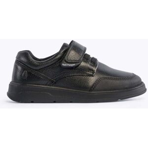 Hush Puppies ROWAN Jongens Leren School schoenen Zwart 36 Hush Puppies ROWAN Jongens Leren School schoenen Zwart 36