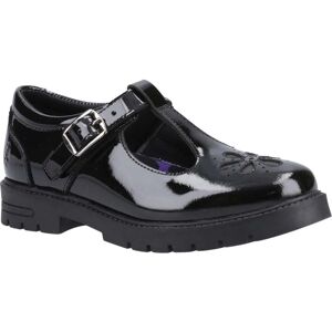 Hush Puppies FIONA Meisjes Leren School schoenen Patent Zwart 30 Hush Puppies FIONA Meisjes Leren School schoenen Patent Zwart 30