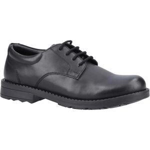 Hush Puppies BRUNO Jongens Leren School schoenen Zwart 39 Hush Puppies BRUNO Jongens Leren School schoenen Zwart 39