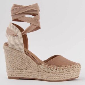 Montevita Espadrilles Met Sleehak Esparteo3 Bruin 41 Montevita Espadrilles Met Sleehak Esparteo3 Bruin 41
