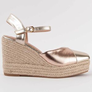 Montevita Espadrilles Met Sleehak Esparteo6 Goud 40 Montevita Espadrilles Met Sleehak Esparteo6 Goud 40