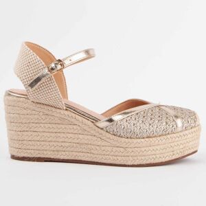 Montevita Espadrilles Met Een Sleehak Balenci9 Goud 40 Montevita Espadrilles Met Een Sleehak Balenci9 Goud 40