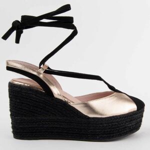 Montevita Espadrilles Met Een Sleehak Balenci6 Goud 37 Montevita Espadrilles Met Een Sleehak Balenci6 Goud 37