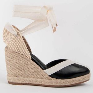 Montevita Espadrilles Met Een Sleehak Balenci2 Zwart 38 Montevita Espadrilles Met Een Sleehak Balenci2 Zwart 38