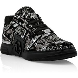 Philipp Plein Crystal Royal Street Suede Lo-Top Sneakers Camouflage 37 Philipp Plein Crystal Royal Street Suede Lo-Top Sneakers Camouflage 37