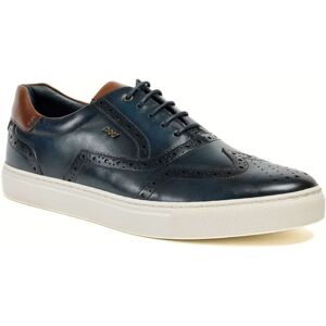 Pod Dobbs Leren Heren Marineblauwe Brogues Schoenen 43 Pod Dobbs Leren Heren Marineblauwe Brogues Schoenen 43