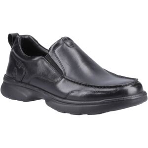 Hush Puppies Harold Leren Heren Zwarte Mocassins Schoenen 40.5 Hush Puppies Harold Leren Heren Zwarte Mocassins Schoenen 40.5
