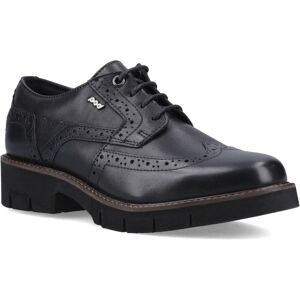 Pod Kacey Leren Dames Zwarte Brogues Schoenen 40.5 Pod Kacey Leren Dames Zwarte Brogues Schoenen 40.5