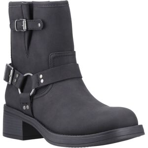 Rocket Dog Nino Faux Leather Dames Zwarte Hakken Enkellaarsjes 39 Rocket Dog Nino Faux Leather Dames Zwarte Hakken Enkellaarsjes 39