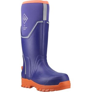 Muck Boots Grit S5 Rubberen Dames Regenlaarzen Blauw/oranje 42 Muck Boots Grit S5 Rubberen Dames Regenlaarzen Blauw/oranje 42