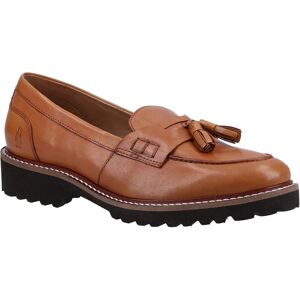 Hush Puppies Ginny Leren Dames Tan Mocassins 40.5 Hush Puppies Ginny Leren Dames Tan Mocassins 40.5