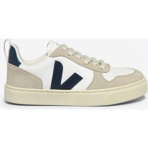 Veja Kinderschoenen V-10 leren veters in wit 33.5 Veja Kinderschoenen V-10 leren veters in wit 33.5