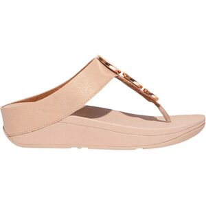 FitFlop Fit Flop Dames/Dames Halo Shimmer teensandalen (Beige) 39 FitFlop Fit Flop Dames/Dames Halo Shimmer teensandalen (Beige) 39