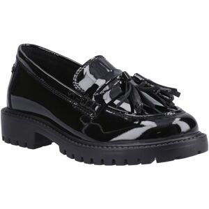 Hush Puppies Abigail Patent Senior Meisjes Zwarte Leren Mocassins 42 Hush Puppies Abigail Patent Senior Meisjes Zwarte Leren Mocassins 42