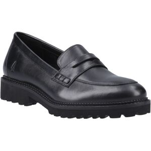 Hush Puppies Grazia Meisjes Zwarte Leren Mocassins 38 Hush Puppies Grazia Meisjes Zwarte Leren Mocassins 38
