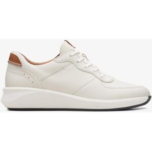 Clarks Un Rio Sprint Witte Combinatie Leren Sneakers 40 Clarks Un Rio Sprint Witte Combinatie Leren Sneakers 40