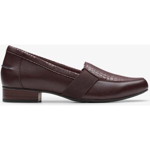 Clarks Juliet Beat Merlot Leren Schoenen 37.5 Clarks Juliet Beat Merlot Leren Schoenen 37.5