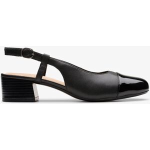 Clarks Marilyn Rose Zwarte Combi Schoenen 37.5 Clarks Marilyn Rose Zwarte Combi Schoenen 37.5