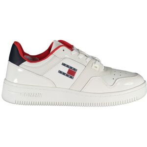 Tommy Hilfiger Dames Witte Sneakers - Casual en Comfortabel Tommy Hilfiger Dames Witte Sneakers - Casual en Comfortabel