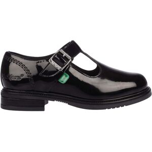 Kickers Meisjes Lach lakleren T-Bar Mary Janes (Zwart) 23 Kickers Meisjes Lach lakleren T-Bar Mary Janes (Zwart) 23