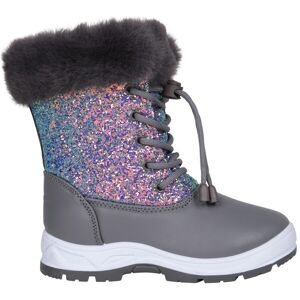 Mountain Warehouse Kinder Fizz Neppy Bont Gevoerde Sneeuwlaarzen (Zilver) 19 Mountain Warehouse Kinder Fizz Neppy Bont Gevoerde Sneeuwlaarzen (Zilver) 19