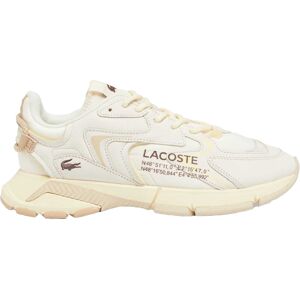 Lacoste Heren L003 Neo Leren Trainers (Gebroken wit) 43 Lacoste Heren L003 Neo Leren Trainers (Gebroken wit) 43