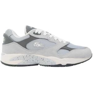Lacoste Heren Storm 96 Vintage Leren Trainers (Grijs) 40.5 Lacoste Heren Storm 96 Vintage Leren Trainers (Grijs) 40.5