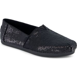 TOMS Alpargata Pailletten Textiel Dames Zwarte Espadrilles 38 TOMS Alpargata Pailletten Textiel Dames Zwarte Espadrilles 38