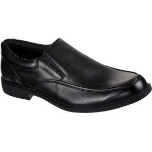 Skechers Dreston Ratlon Leren Zwarte Instappers voor Mannen 46 Skechers Dreston Ratlon Leren Zwarte Instappers voor Mannen 46