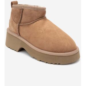 Forever & Always Ary Leren Platform Laars (Dames) 36 Forever & Always Ary Leren Platform Laars (Dames) 36