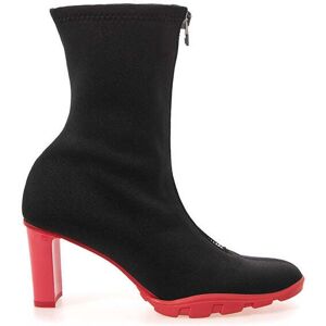 Alexander McQueen Zwarte Neopreen Enkelboots 36.5 EU Alexander McQueen Zwarte Neopreen Enkelboots 36.5 EU